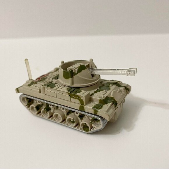 Vtg 90s Macro Tank Military Tank Galoob Toy Car Flaws - Picture 13 of 16